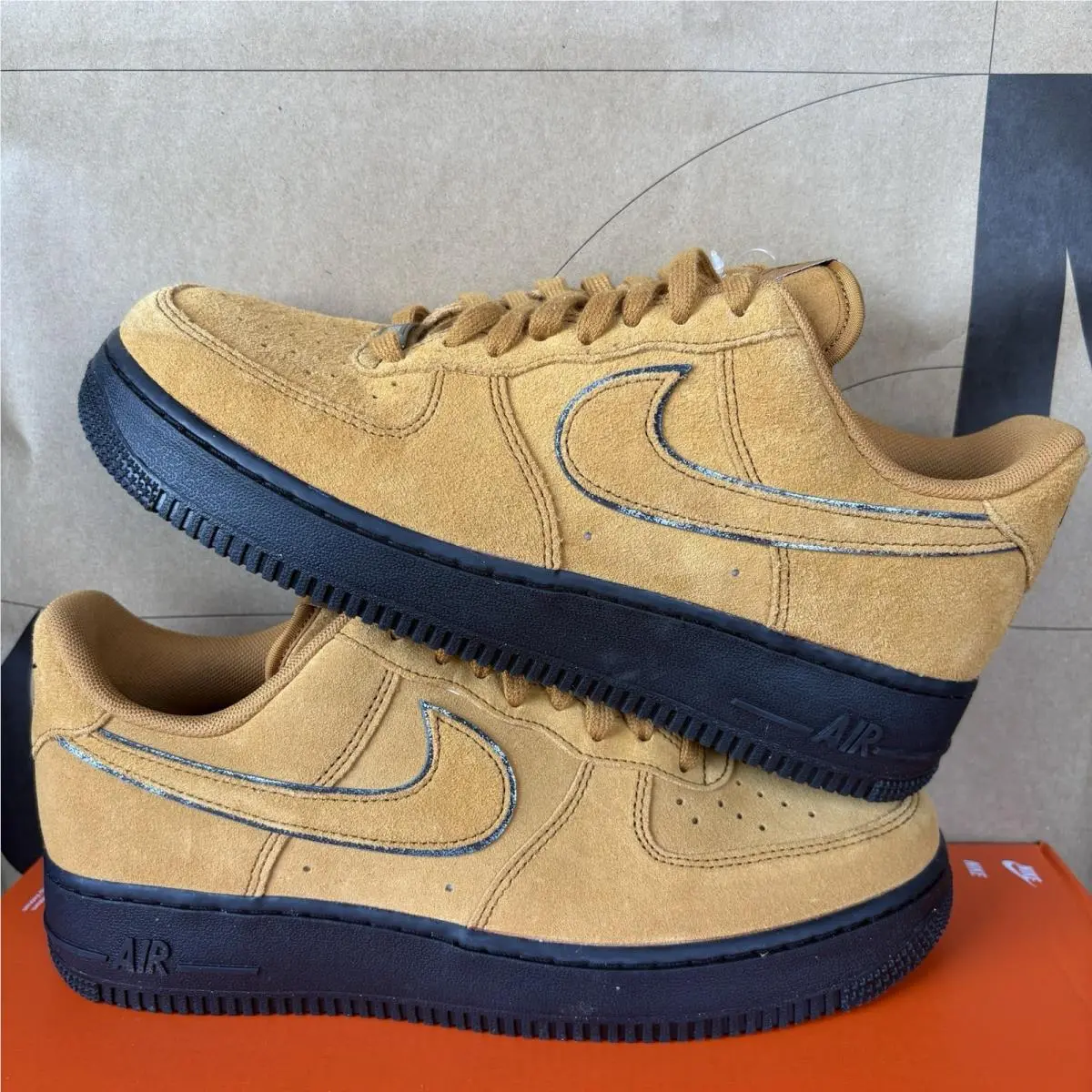 Nike shoes - Nike Air Force 1 `07 LV8 - HQ1966-700 - Brown 0