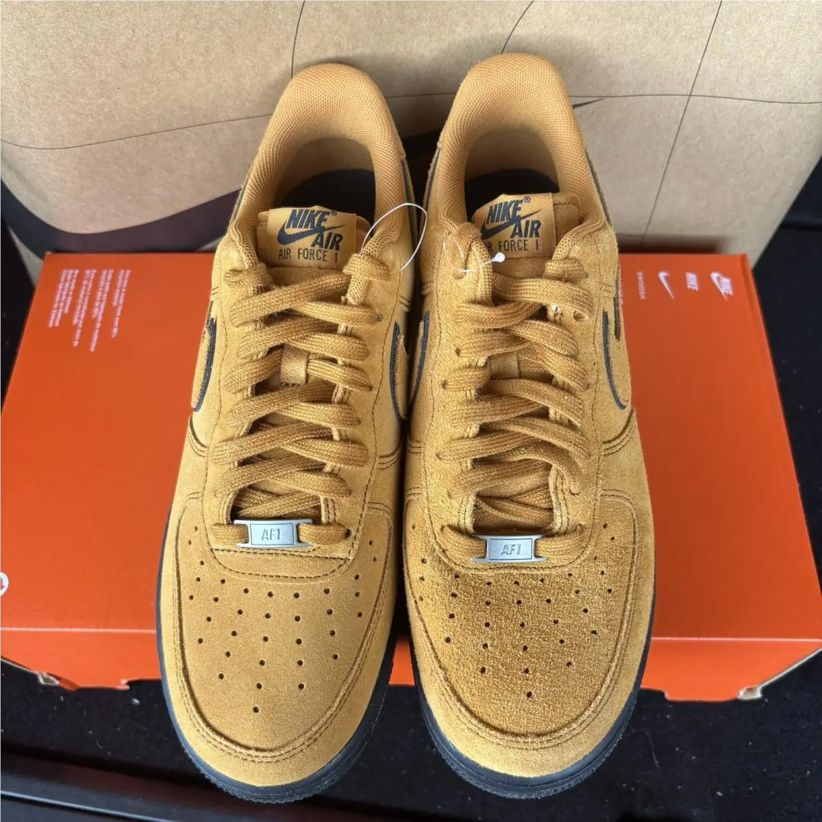 Nike shoes - Nike Air Force 1 `07 LV8 - HQ1966-700 - Brown 2