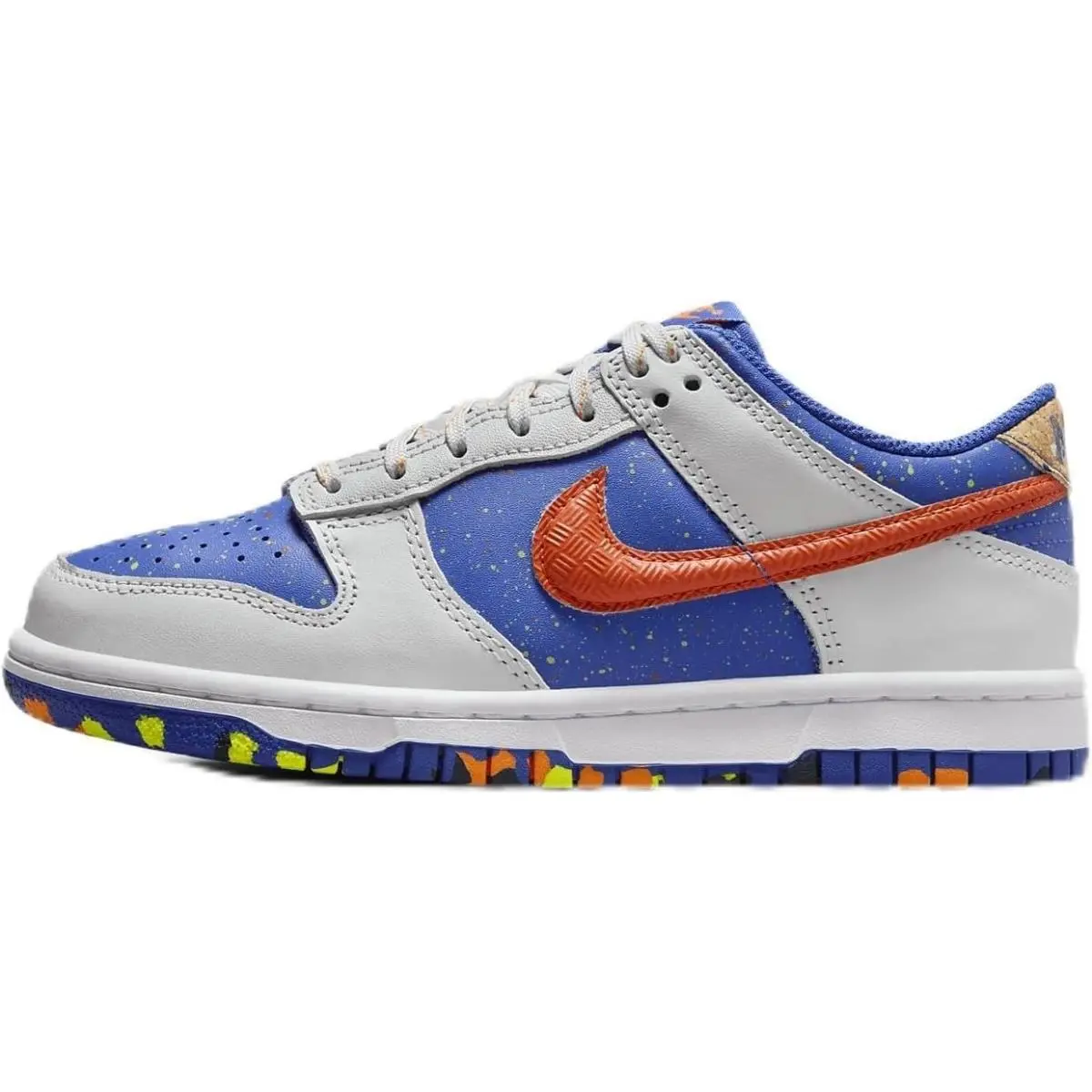 Big Kid`s Nike Dunk Low Photon Dust/total Orange HJ9233 025 - 6.5