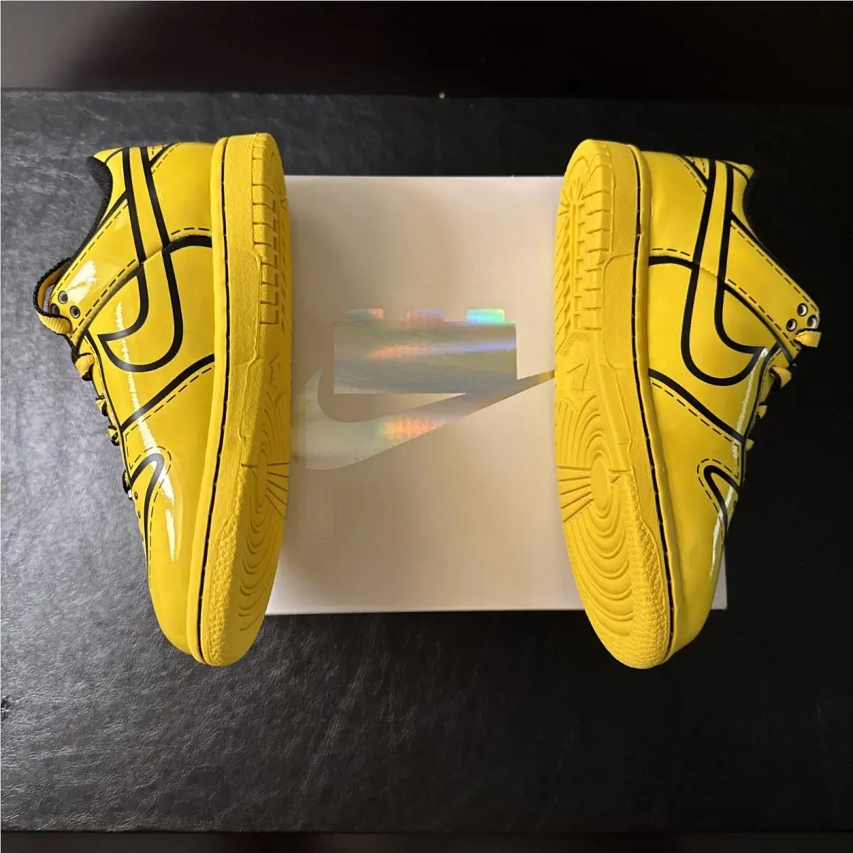 Nike shoes - Nike Dunk Low x LEGO COL GS - IF2117 700 - Yellow, Black 2