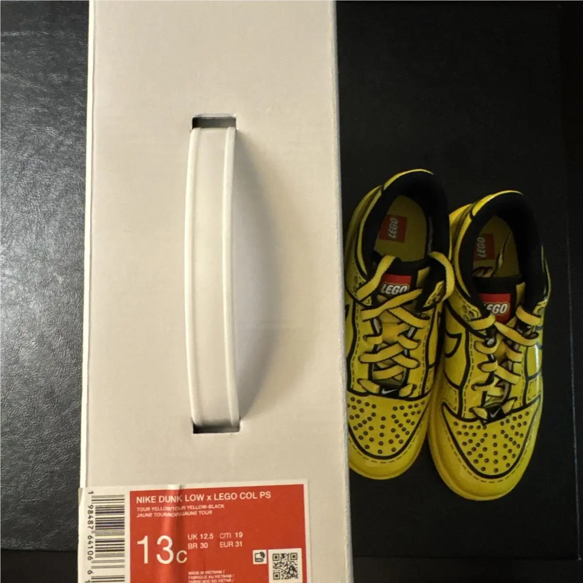 Nike shoes - Nike Dunk Low x LEGO COL GS - IF2117 700 - Yellow, Black 3