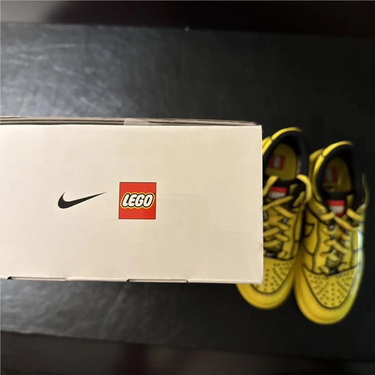 Nike shoes - Nike Dunk Low x LEGO COL GS - IF2117 700 - Yellow, Black 5