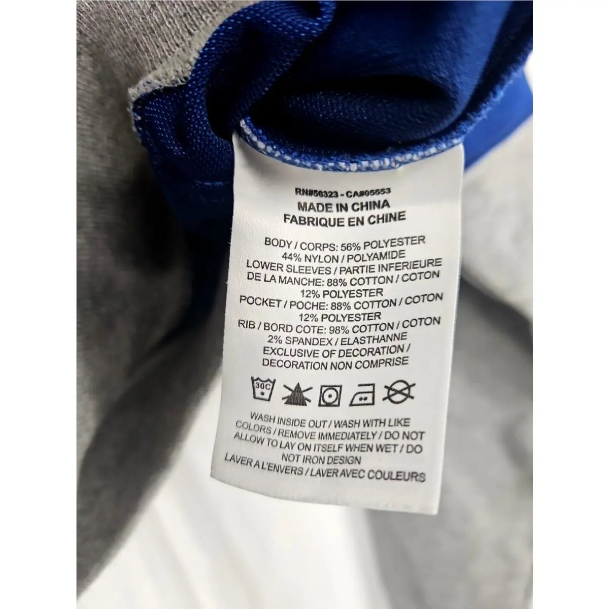 Nike clothing - Grey Blue 20