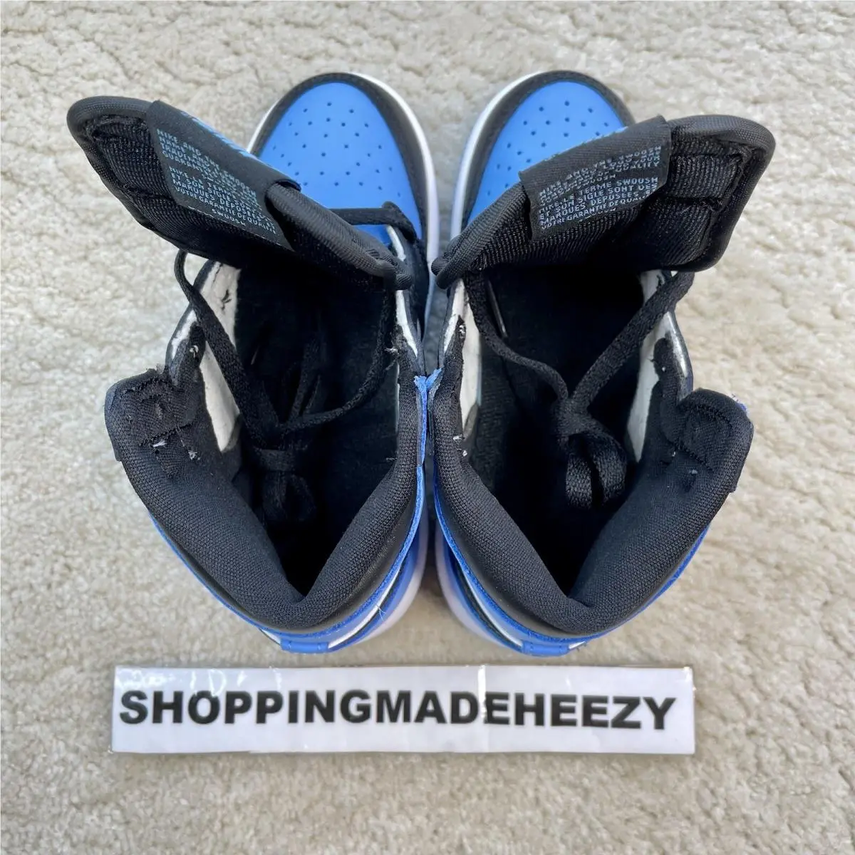 Nike shoes - Air Jordan 1 - Air - Blue (UPC: 196608239451) 3