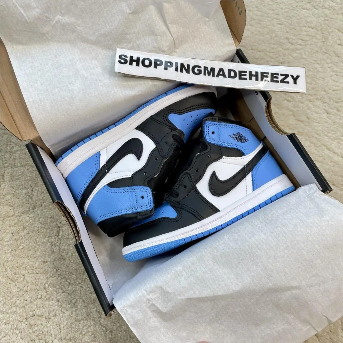 Nike shoes - Air Jordan 1 - Air - Blue (UPC: 196608239451) 5