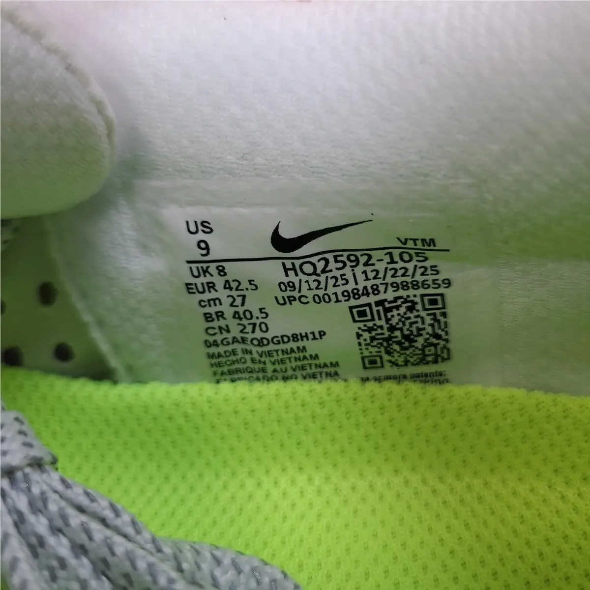 Nike shoes - Nike Air Zoom Pegasus - Air Zoom Pegasus - HQ2592-105 - White 8