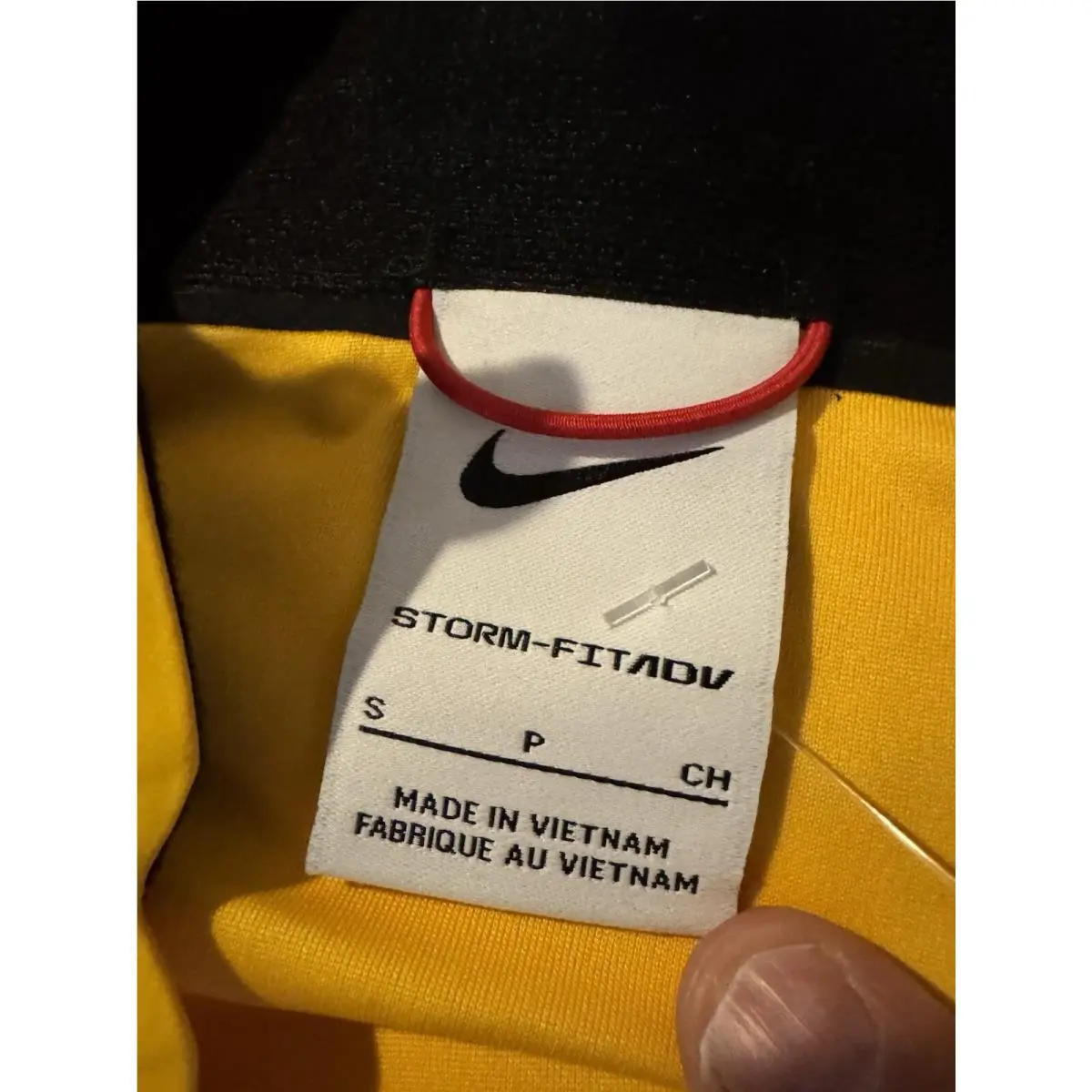 Nike clothing - Nike Storm-Fit Pro Elite - Pro Elite - Yellow 5