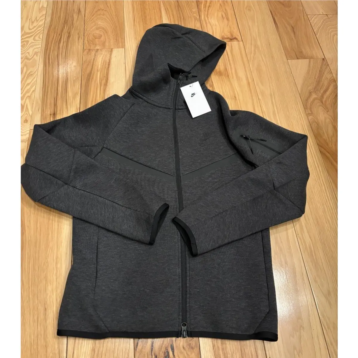 Nike Tech Fleece Windrunner Black Heather HV0949 032 Men`s XS