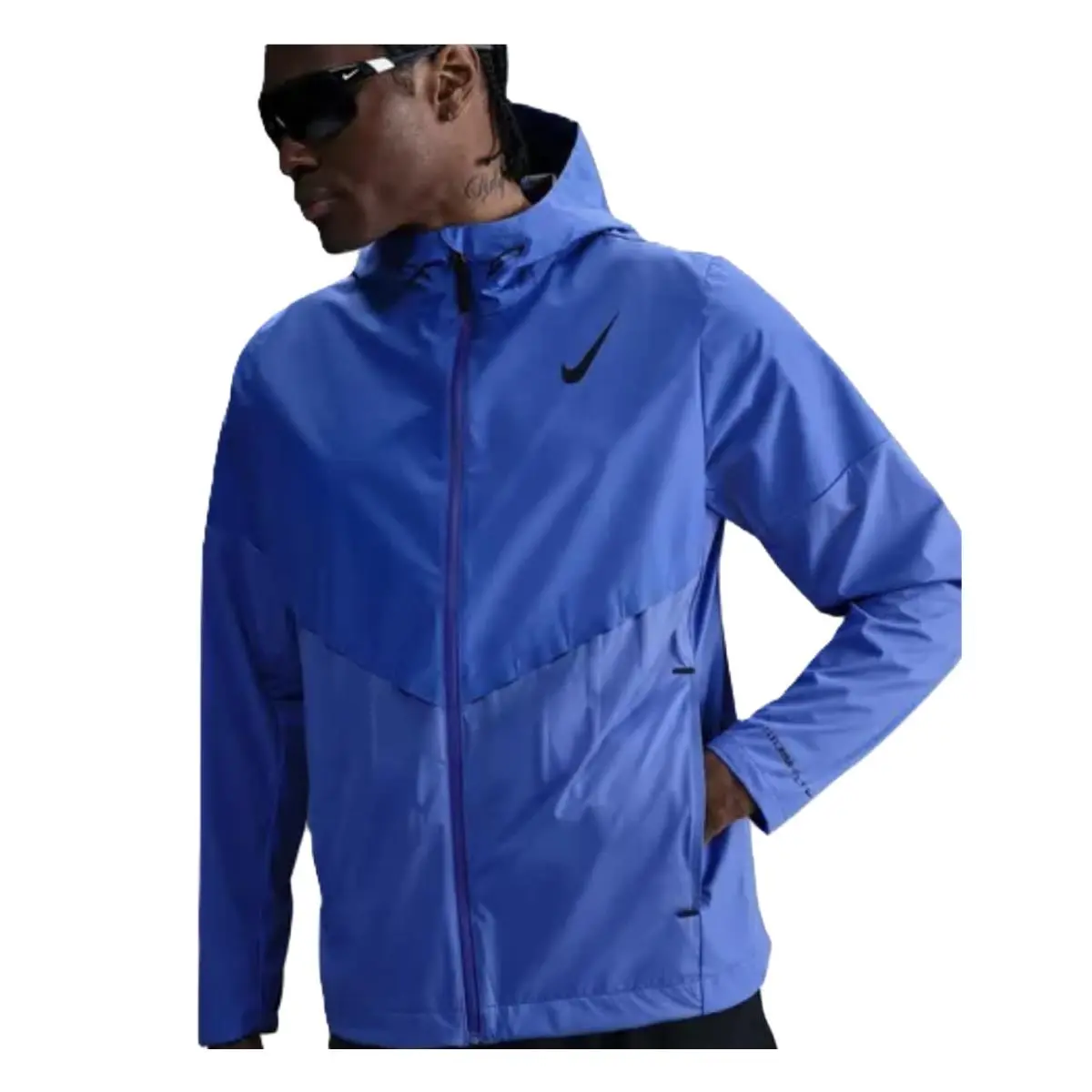 Nike Men`s Aeroswift Storm-fit Aerogami Jacket-FZ9039411-Blue-Small-New Tag