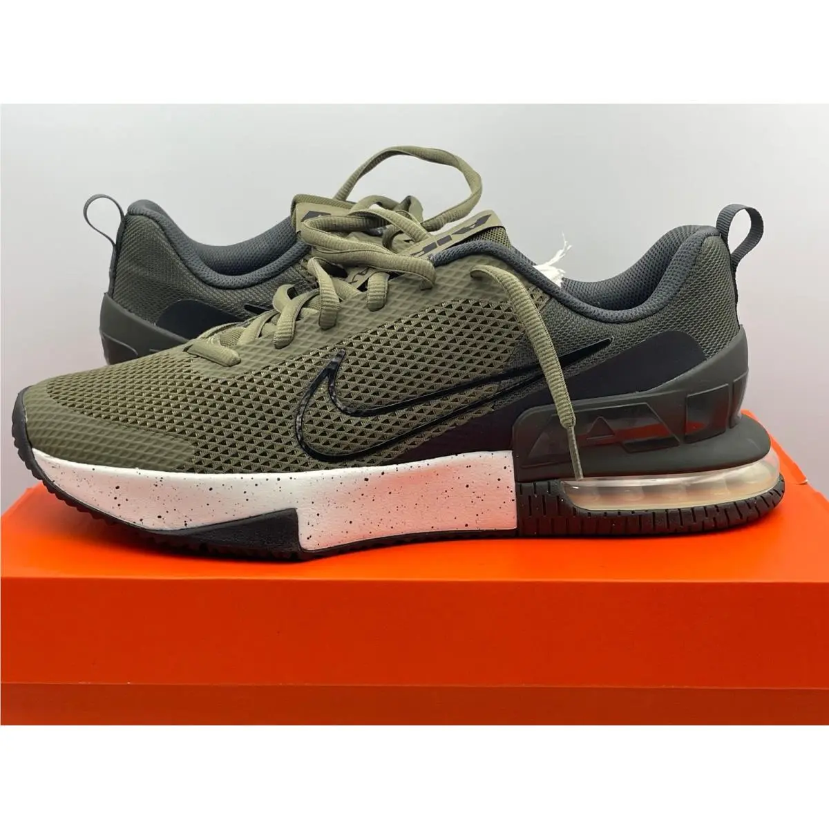 Nike Air Max Alpha Trainer 6 Mens US 12 Olive Black FQ1833-200 Training Shoes