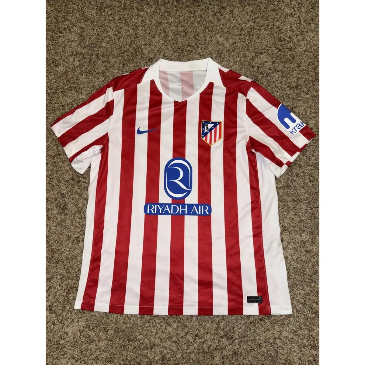 Nike Men’s Atletico Madrid National Soccer Team Home Jersey