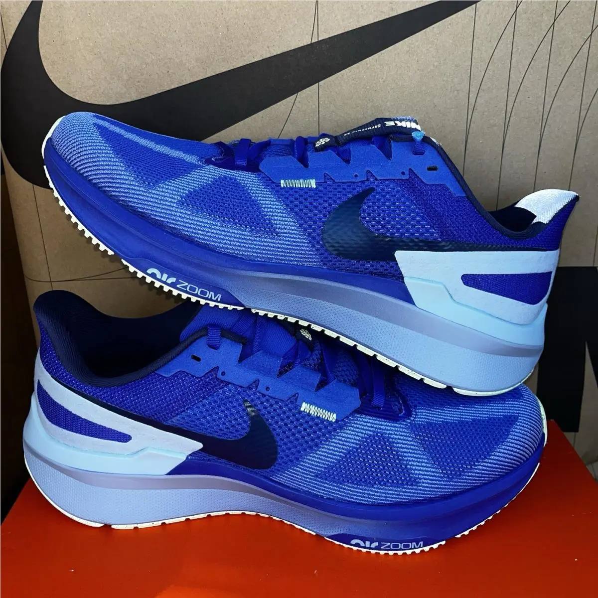 Nike Air Zoom Structure 25 Hyper Royal Blue Nby DJ7883-403 Men Size 9