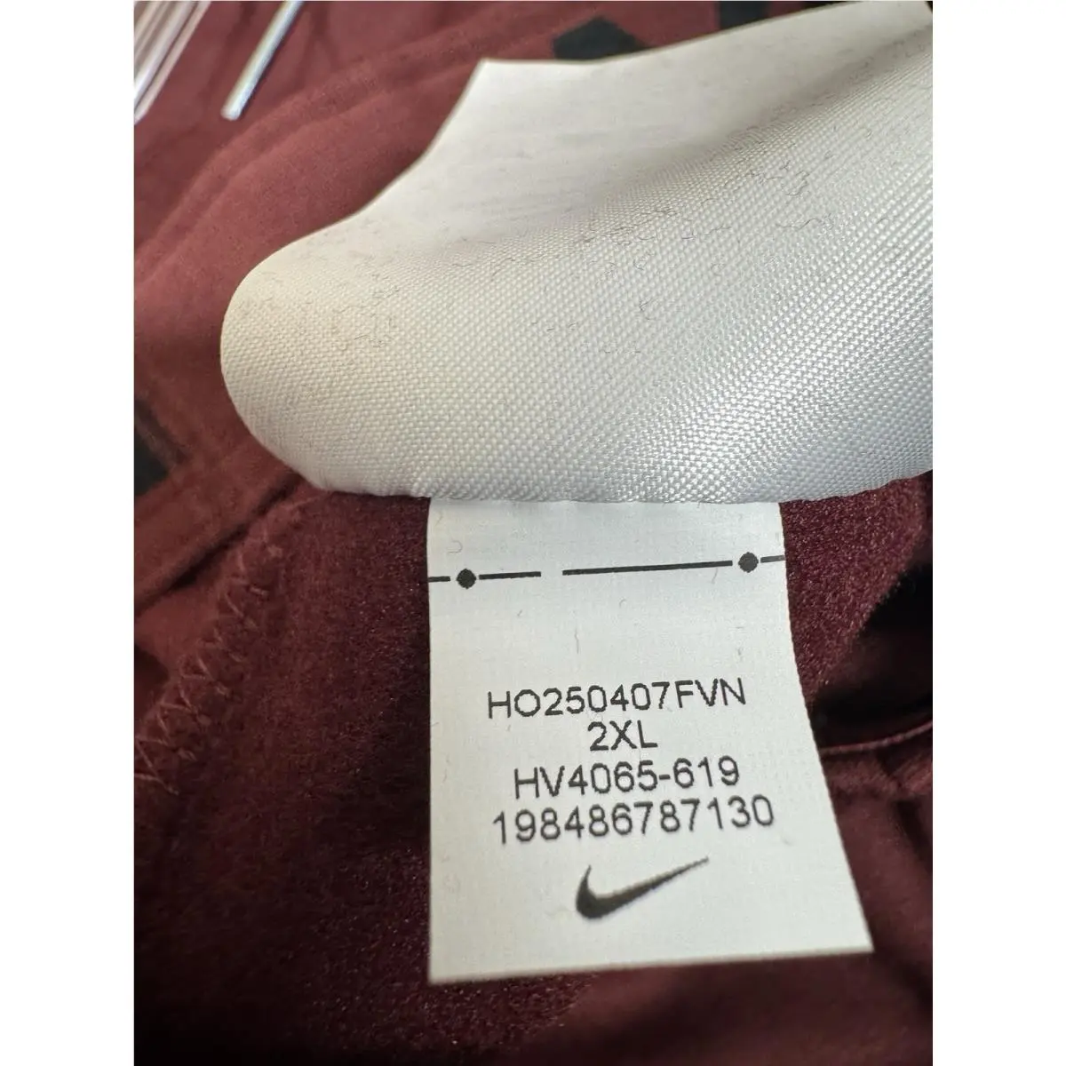 Nike clothing - Maroon, Burgundy, Dark Red, Gray 16