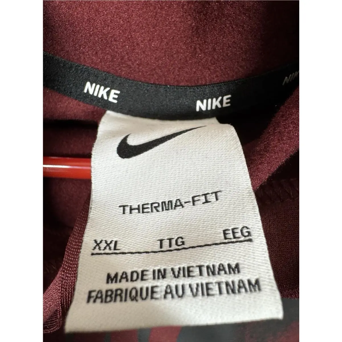 Nike clothing - Maroon, Burgundy, Dark Red, Gray 4