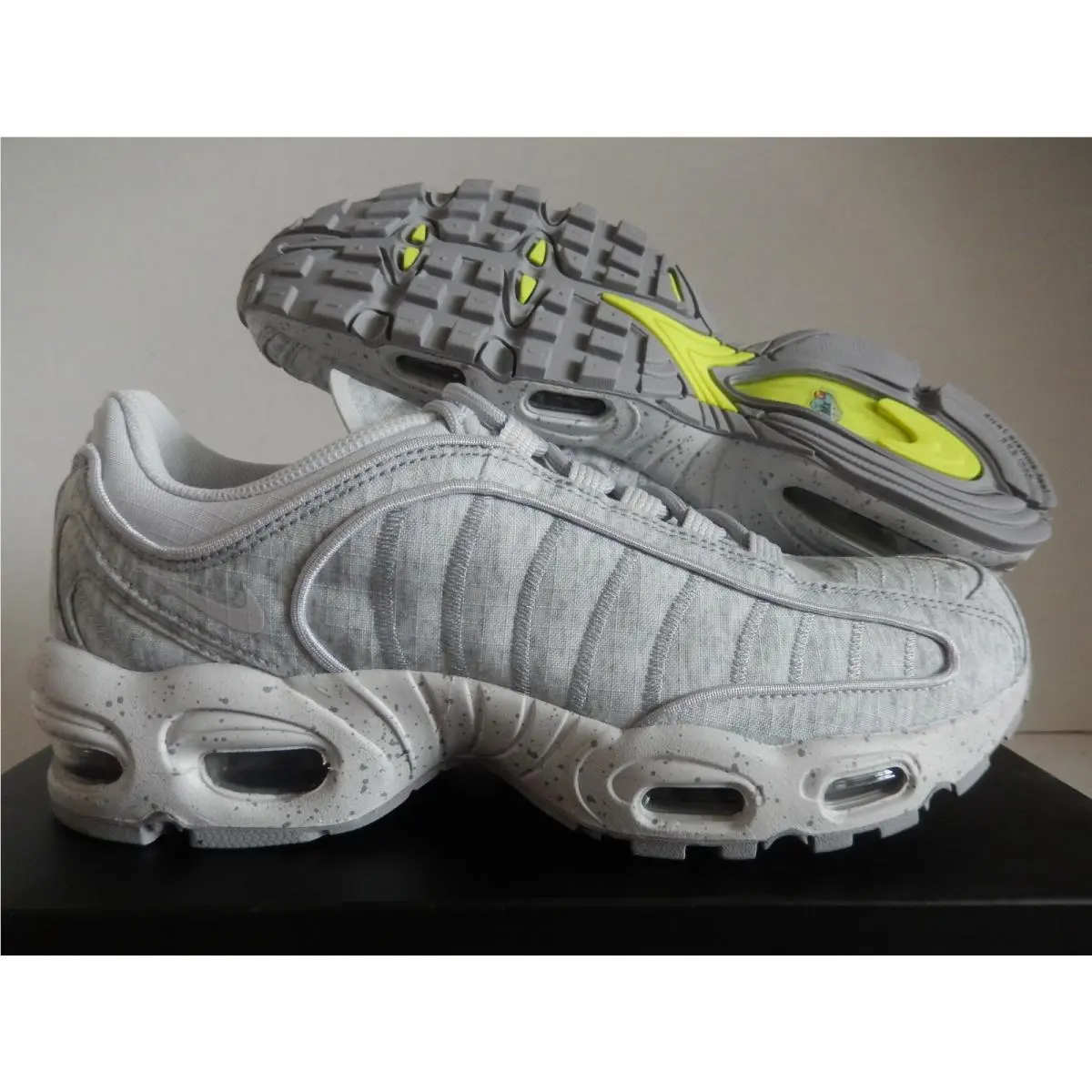 Nike Air Max Tailwind IV SP Geyser Grey-wolf Grey-volt Mens Sz 8.5 BV1357-003
