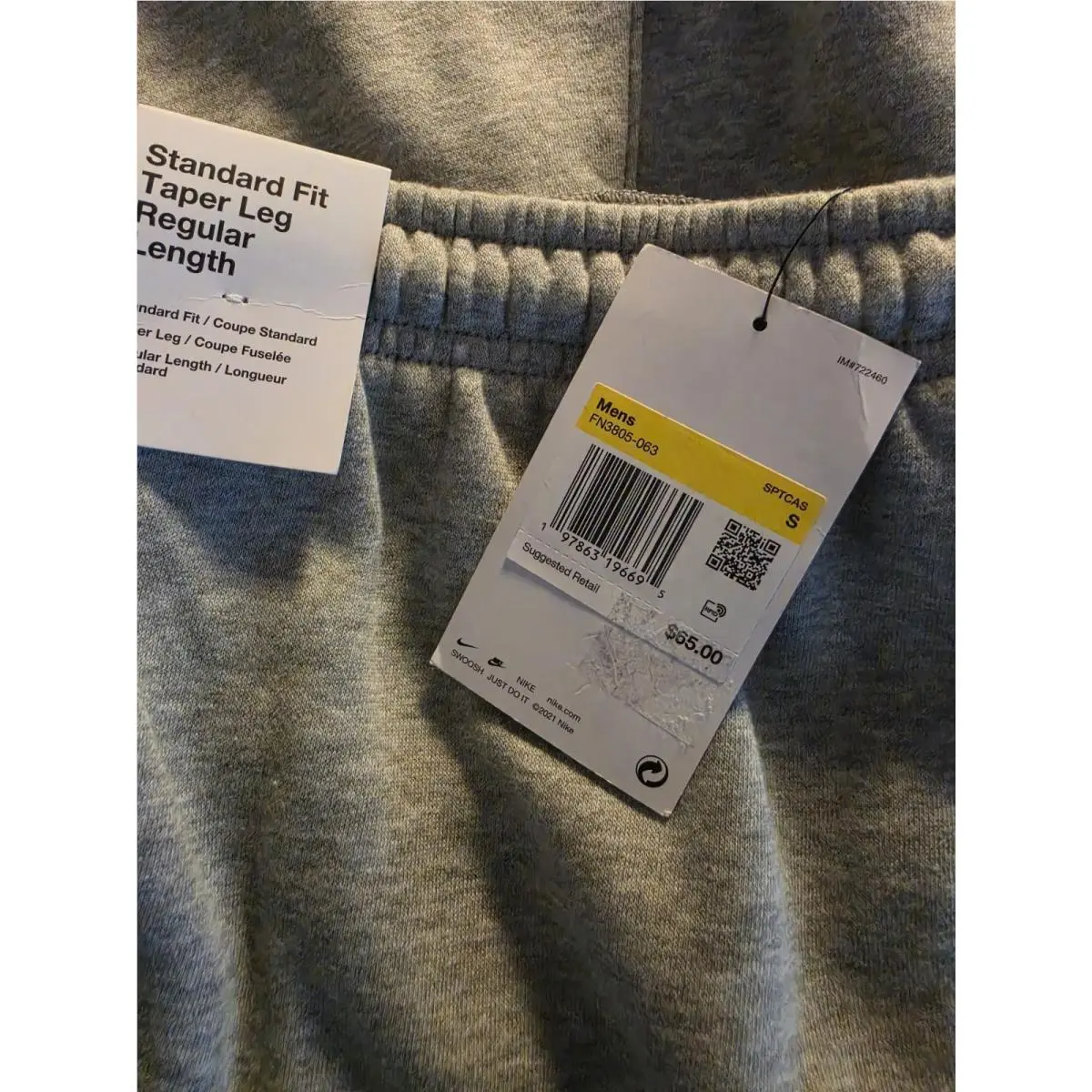 Nike clothing - Heathered Gray 8