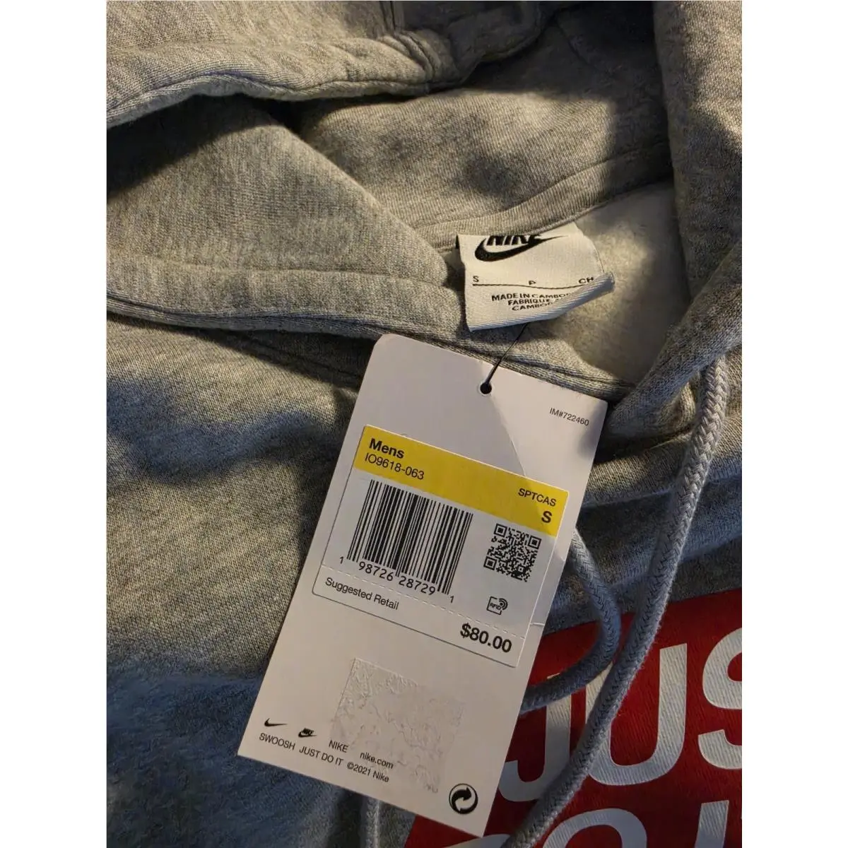 Nike clothing - Heathered Gray 10