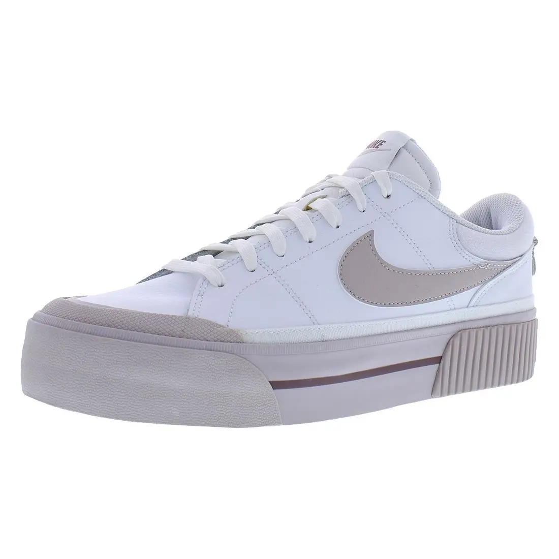 Nike Court Leagcy Lift Leather Womens Shoes Size 11 Color: White/platinum
