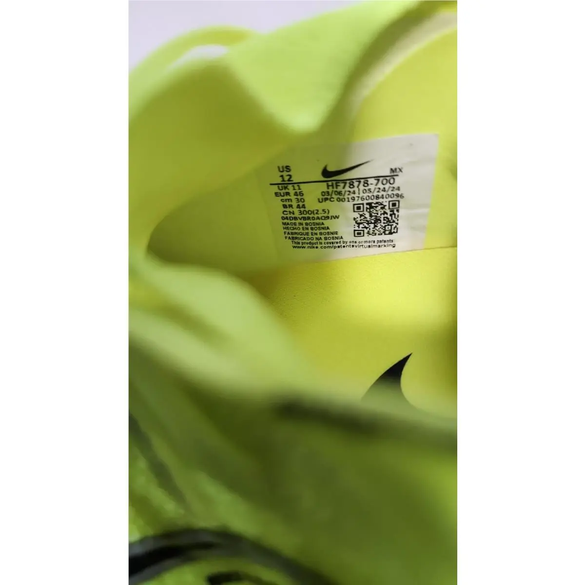 Nike shoes - Zoom Mercurial Vapor 16 Elite FG - HF7878-700 - Yellow 3