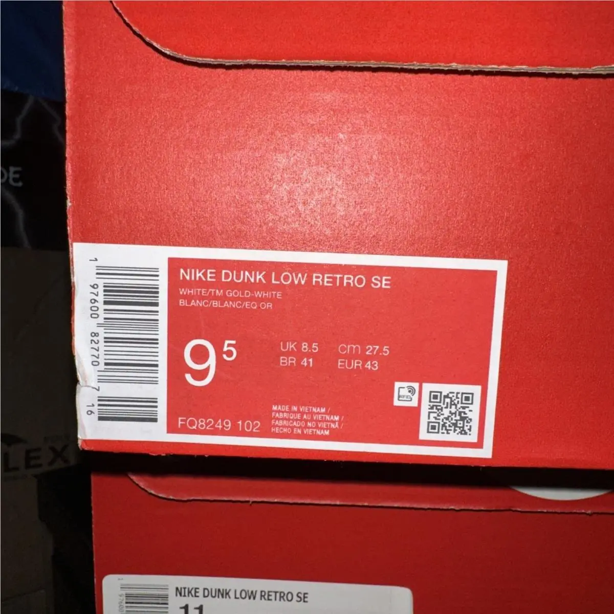 Nike shoes - Nike Dunk Low - Dunk Low - FQ8249102 - Gold 6