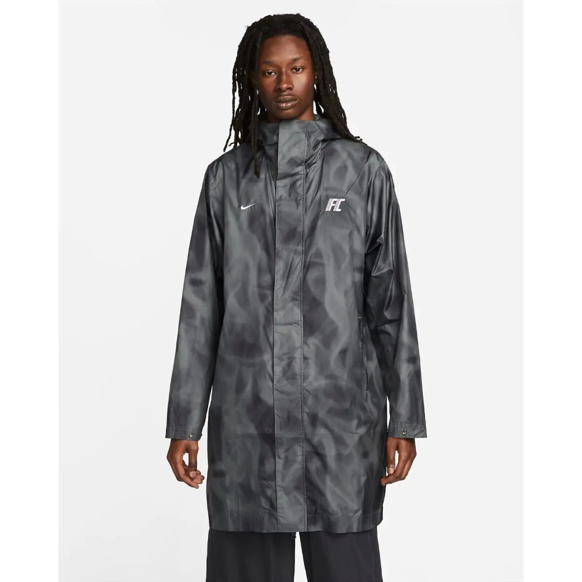 Mens Nike Repel F.c. Woven Graphic Soccer Parka Jacket DV9755 Rare Sz S