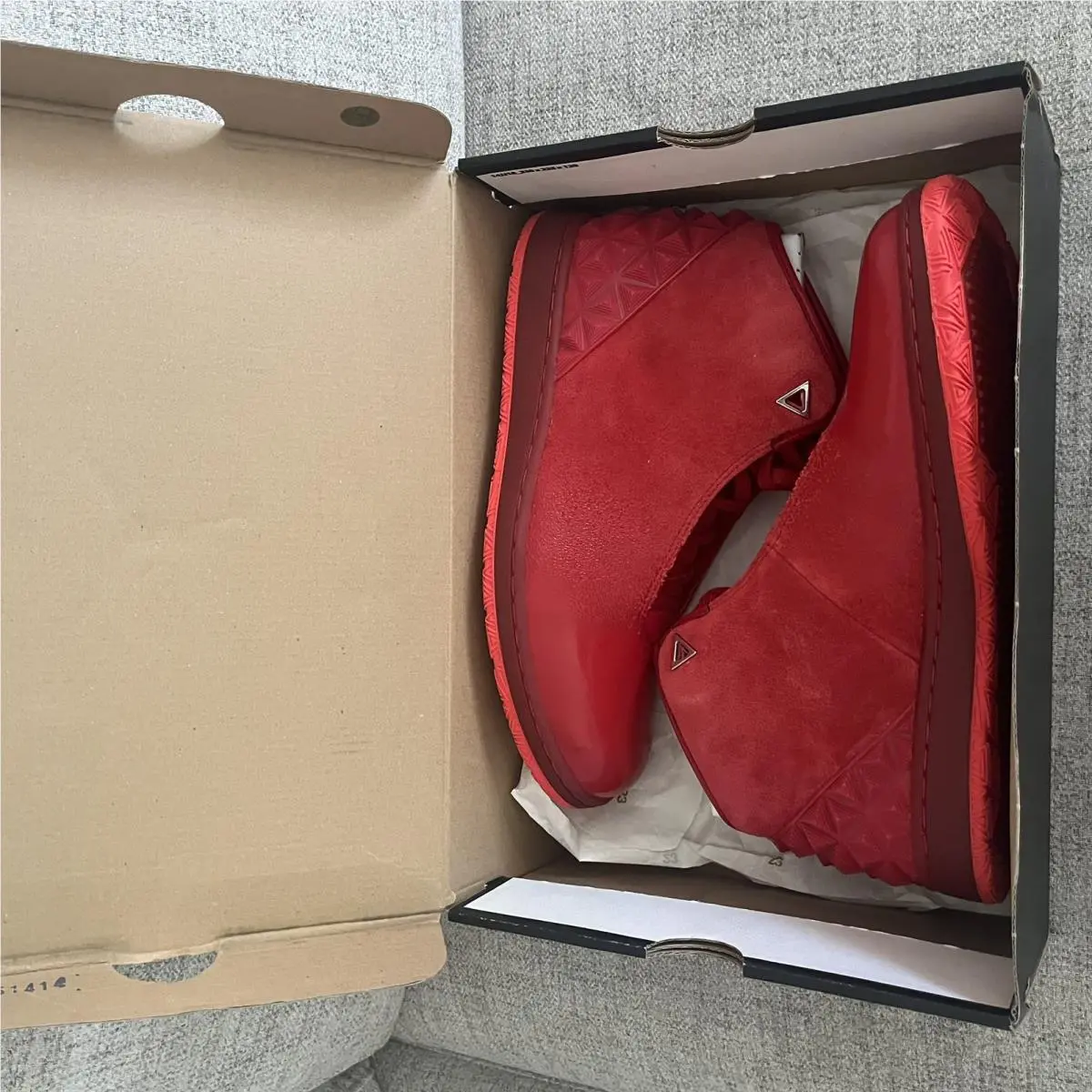 Nike shoes - Jordan Instigator - Instigator - 705076-606 - Red, Manufacturer: Gym Red/Bright Crimson 6