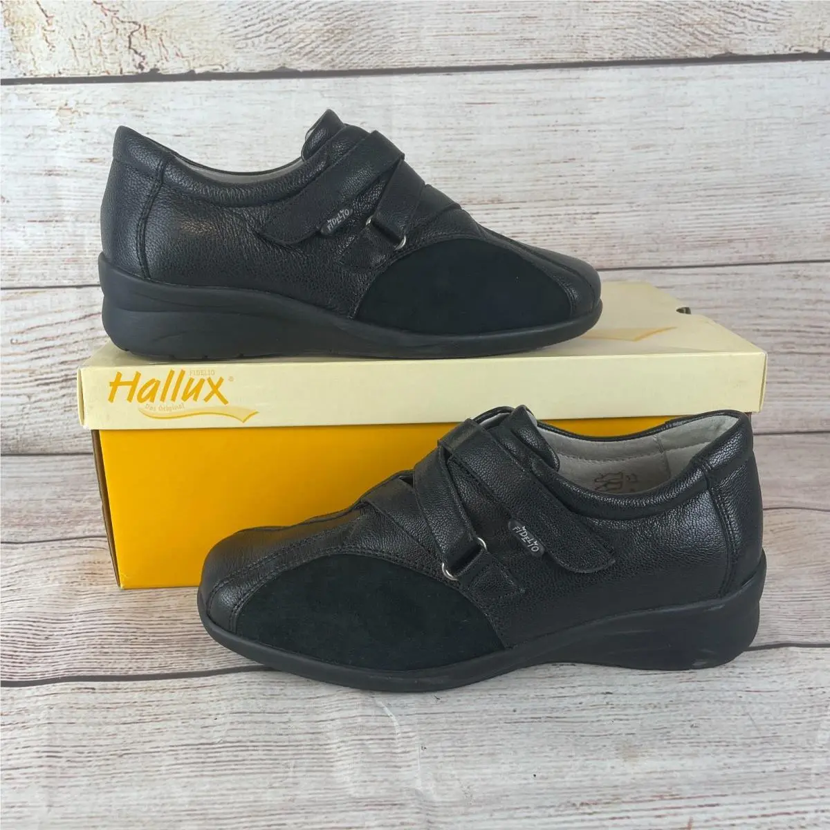 Nike Fidelio Hallux Das Jutta J Womens UK 3 US 5 Comfort Shoes Black