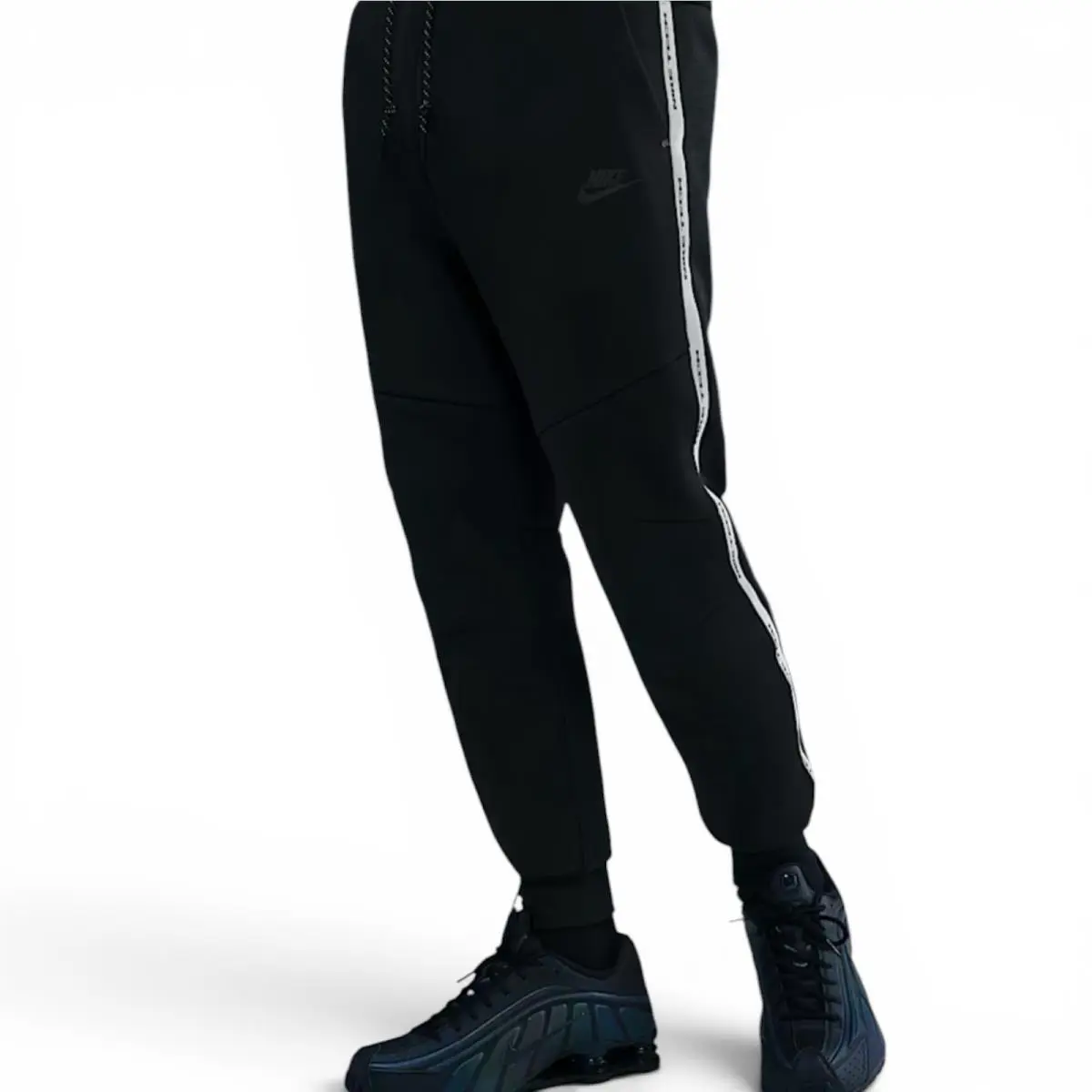 Mens Nike Tech Reflective Fleece Jogger Pants Size Medium