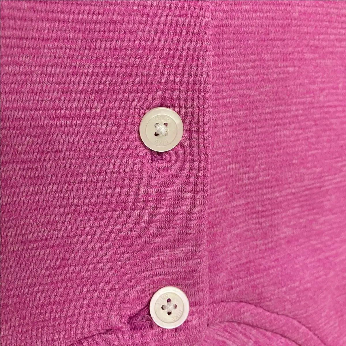Nike clothing - TW Tiger Woods AeroReact Mock Blade Polo - Hyper Magenta 5