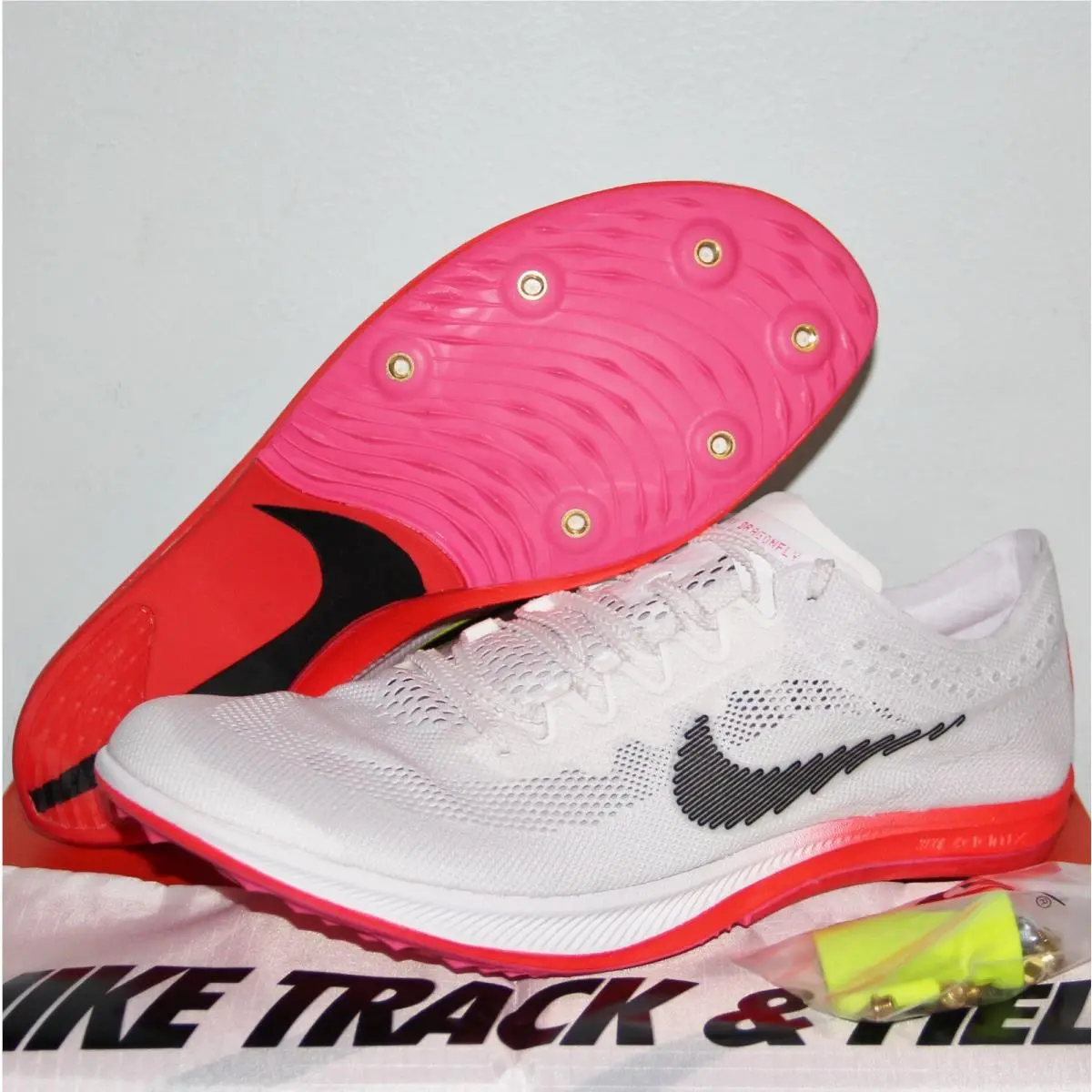 Nike Zoomx Dragonfly Rawdacious Track Spikes Mens 6.5 Womens 8 DJ5255-100
