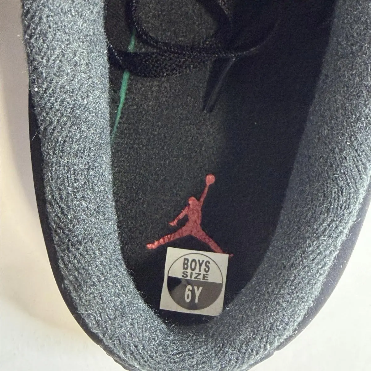 Nike shoes - Black/White/Cement Grey/Fire Red 4