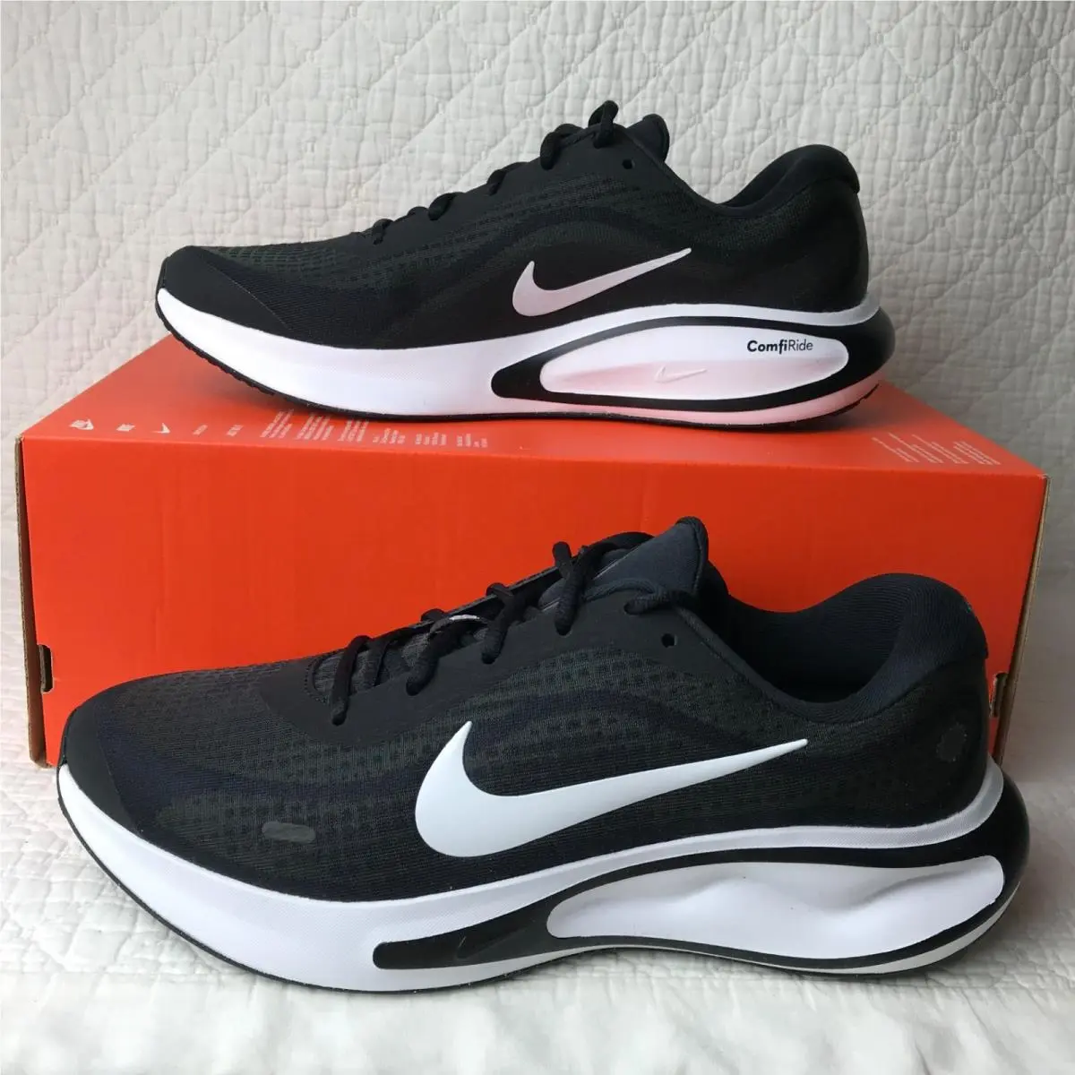 Nike shoes - Nike Journey Run - Journey Run - FN0228-001 - Black/White 1