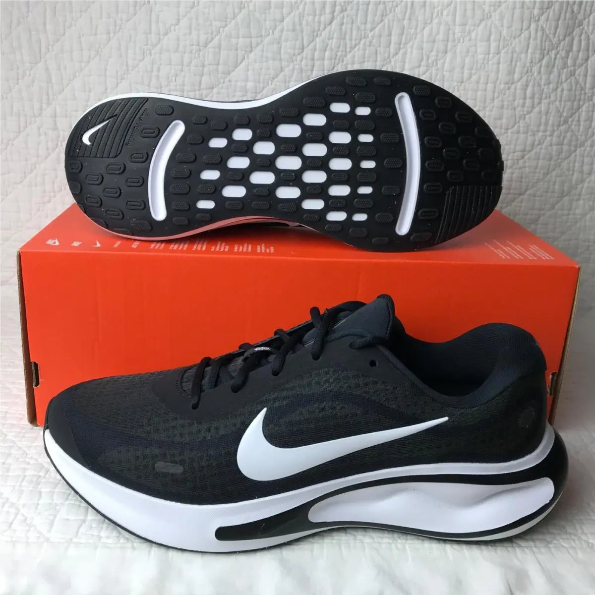 Nike shoes - Nike Journey Run - Journey Run - FN0228-001 - Black/White 2