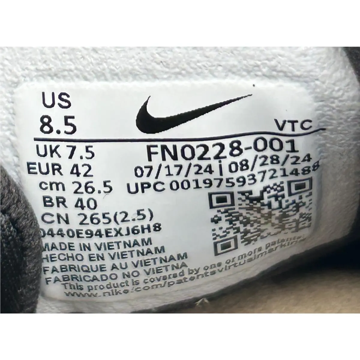 Nike shoes - Nike Journey Run - Journey Run - FN0228-001 - Black 5