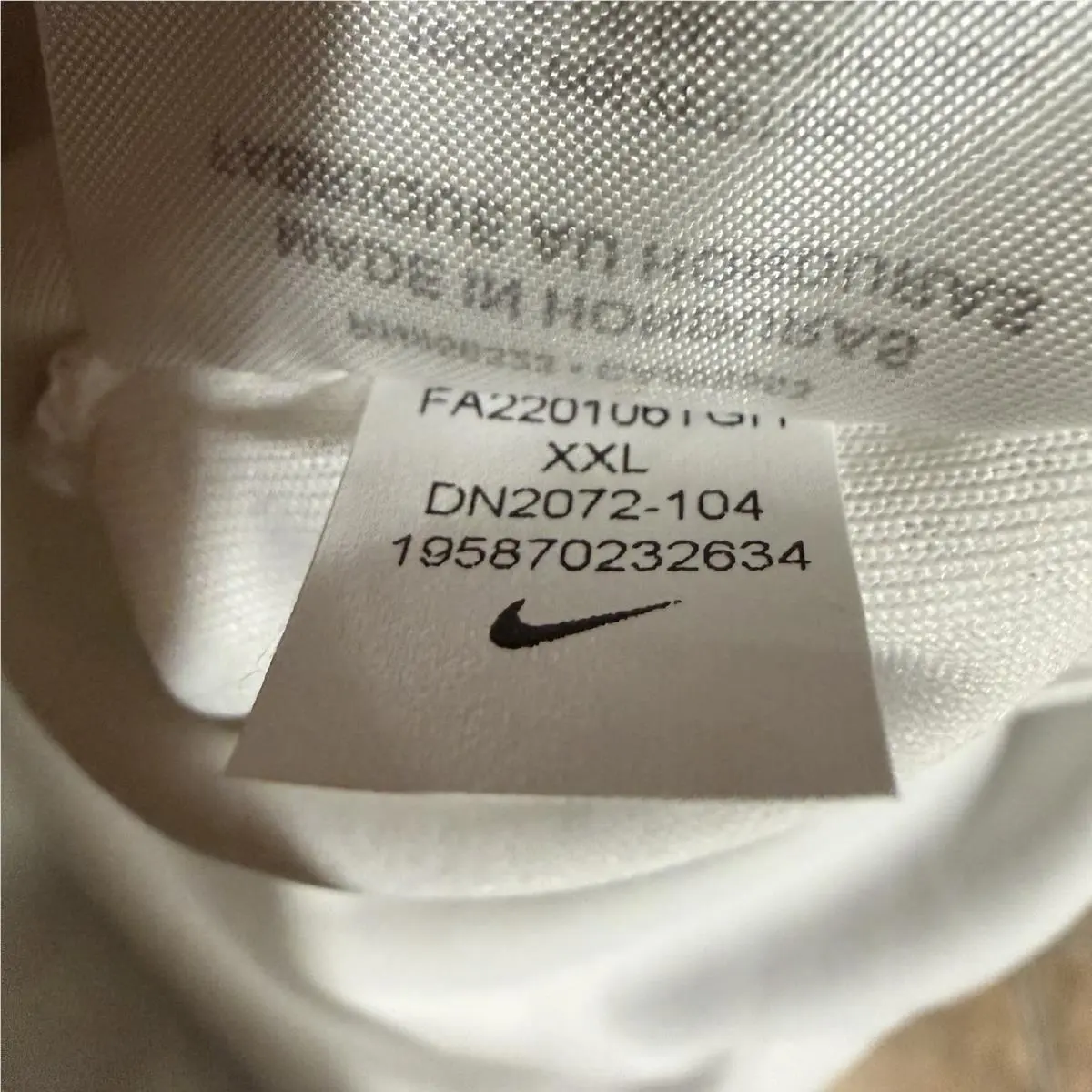 Nike clothing - DN2072104 - DN2072104 - White/Red/Black 6
