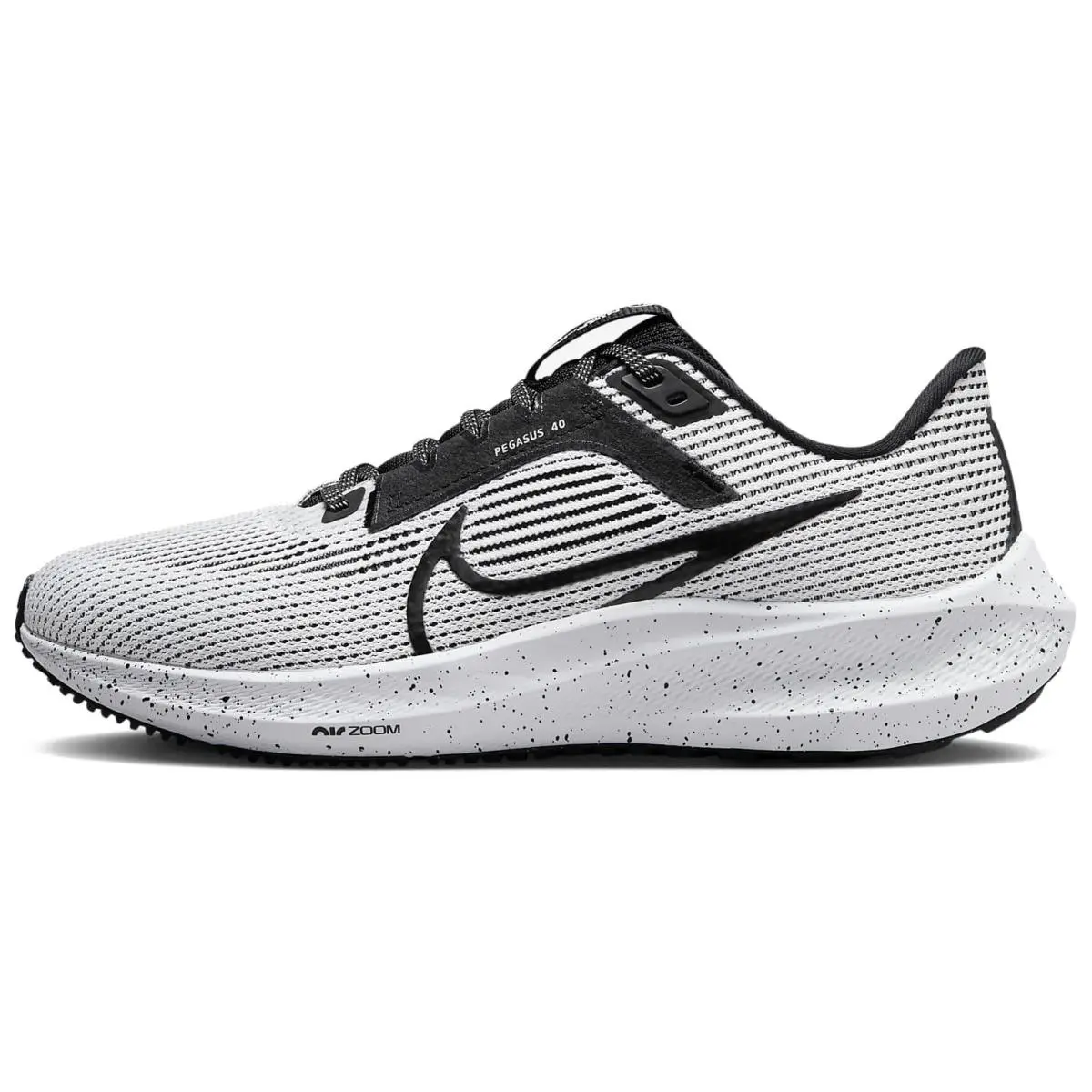 Nike Women`s Air Zoom Pegasus 35 GS Running Shoes Competition Black/white 12