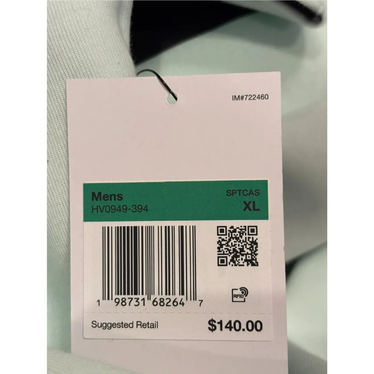 Nike clothing - Mint / Grey-Black (UPC: 198731682647) 4