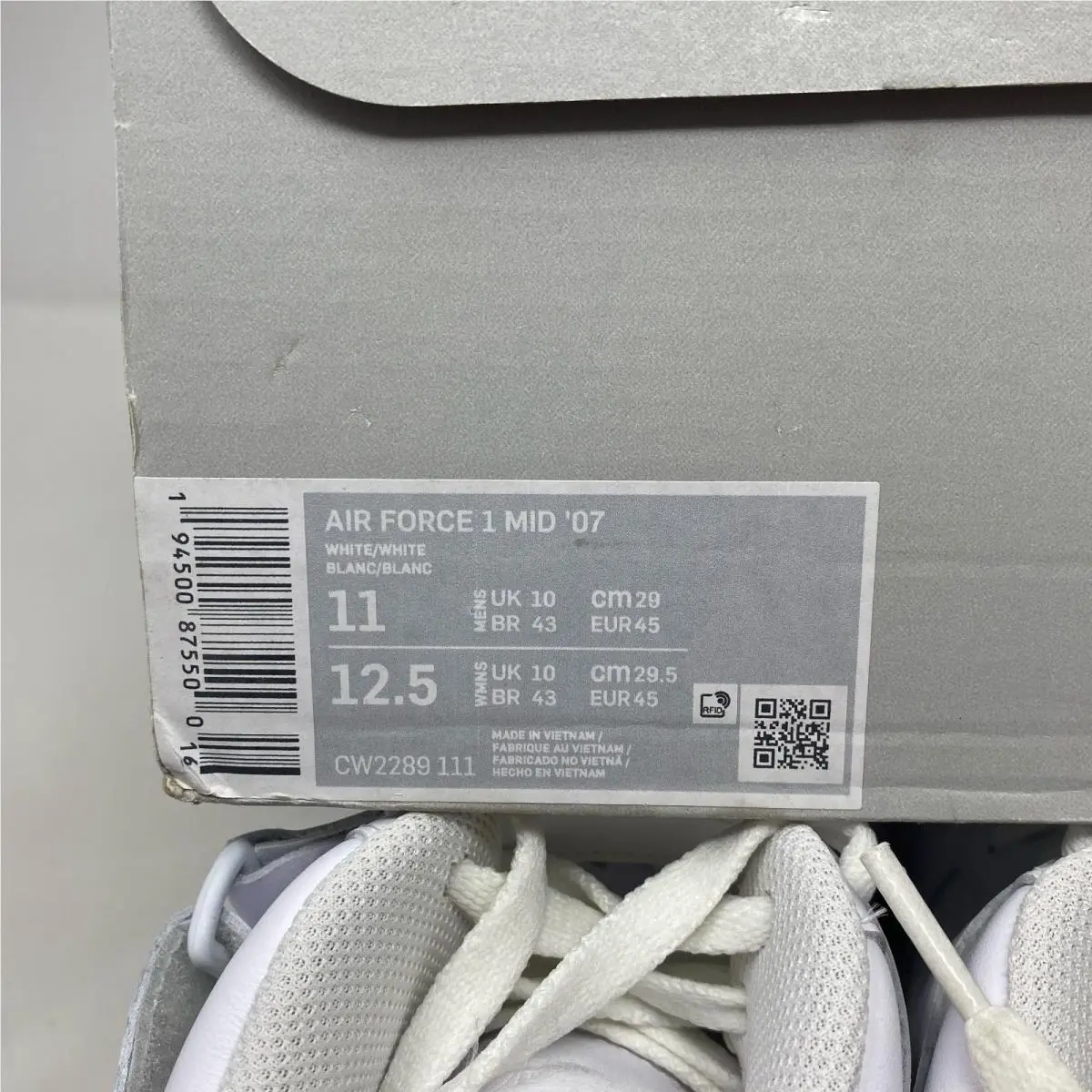 Nike shoes - Nike Air Force 1 - Air Force - White 2
