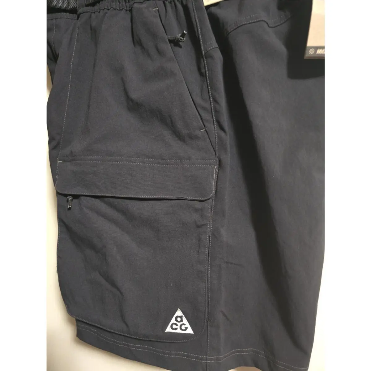 2026-Nike Acg Summit Smith Black Trail Cargo Shorts Large HV0593-010
