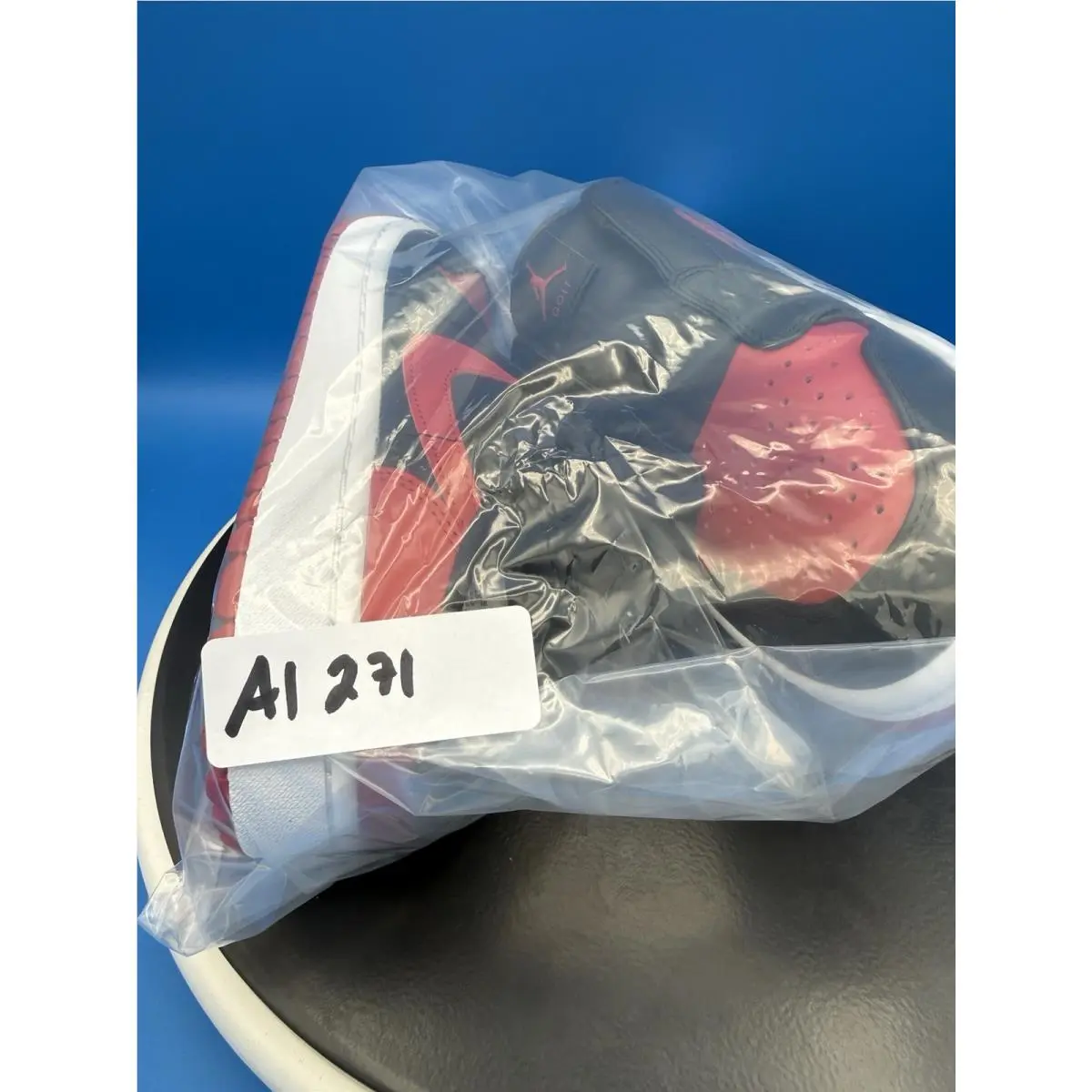 Nike shoes - Nike Air Jordan 1 - Air - FJ1214-001 - Red (UPC: 00196975501120) 7