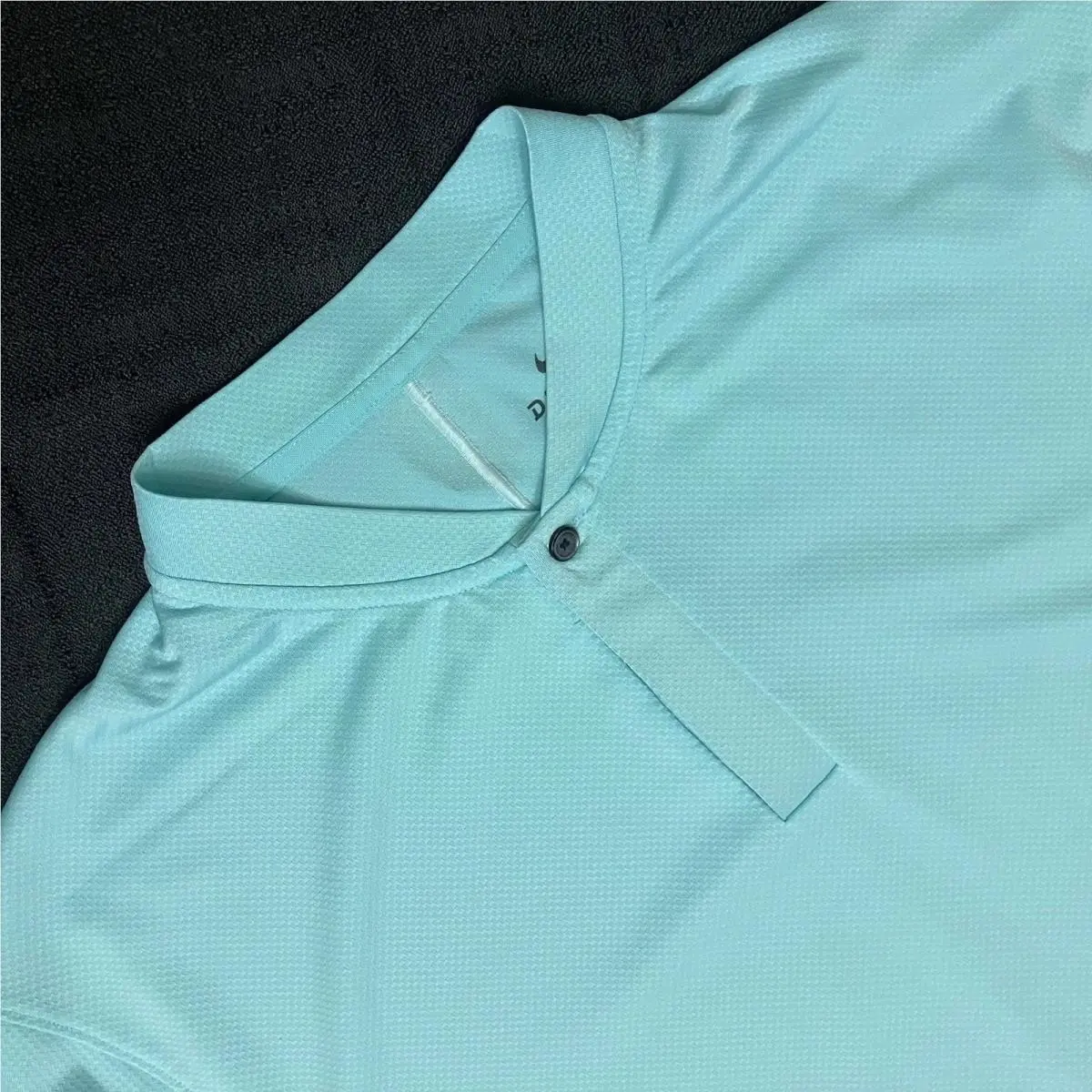 Nike clothing - Nike Tiger Woods Dry ADV Blade Mock - Aqua Blue 0