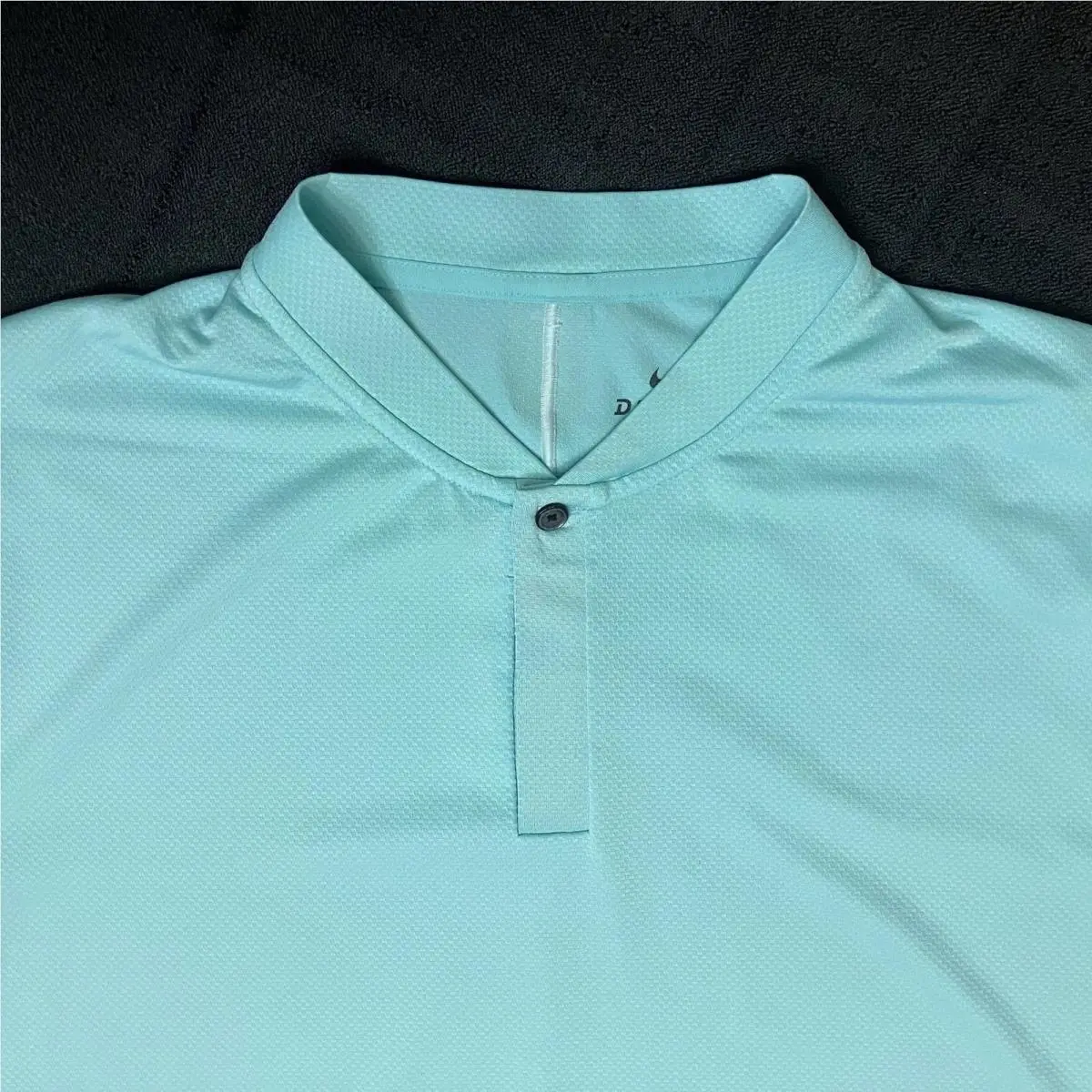 Nike clothing - Nike Tiger Woods Dry ADV Blade Mock - Aqua Blue 4