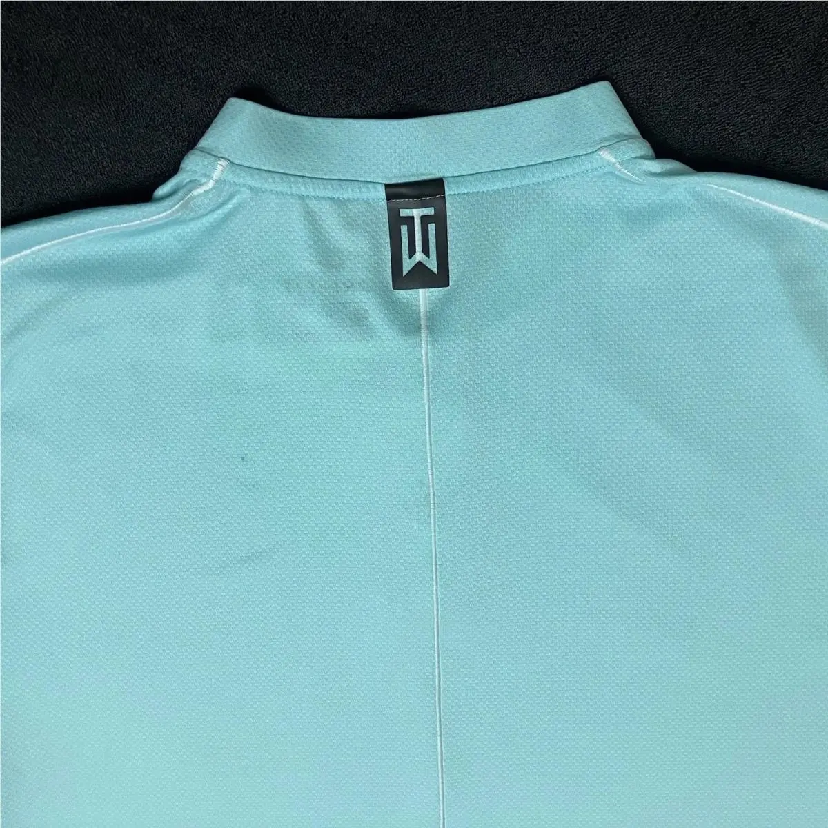 Nike clothing - Nike Tiger Woods Dry ADV Blade Mock - Aqua Blue 5