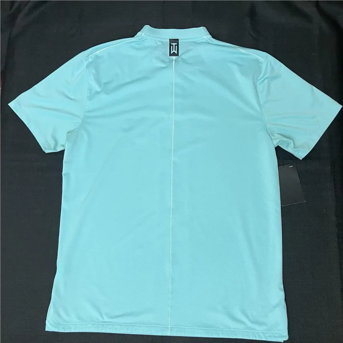 Nike clothing - Nike Tiger Woods Dry ADV Blade Mock - Aqua Blue 6