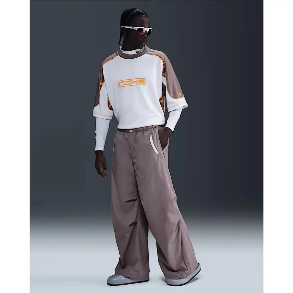 Nike Project F.r.o.g. Parachute Pants Men’s Size Large HJ3288-204 Oversized