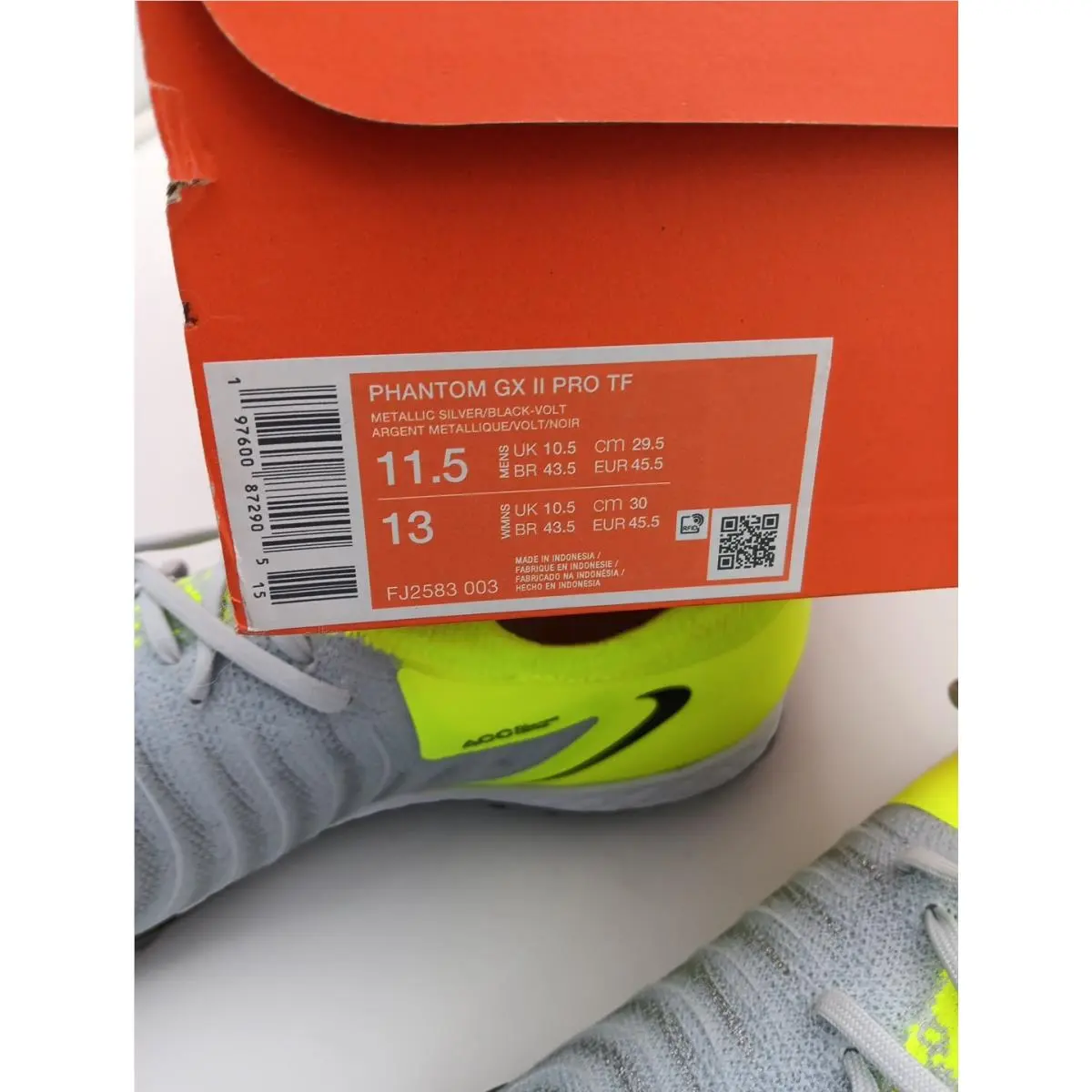 Nike shoes - Nike Phantom GX - Phantom - FJ2583-003 - Blue (UPC: 197600872905) 0