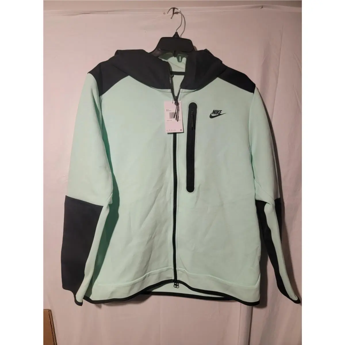 Nike Sportswear Tech Fleece Windrunner Full Zip Hoodie 2XL DR6165-379 Mint