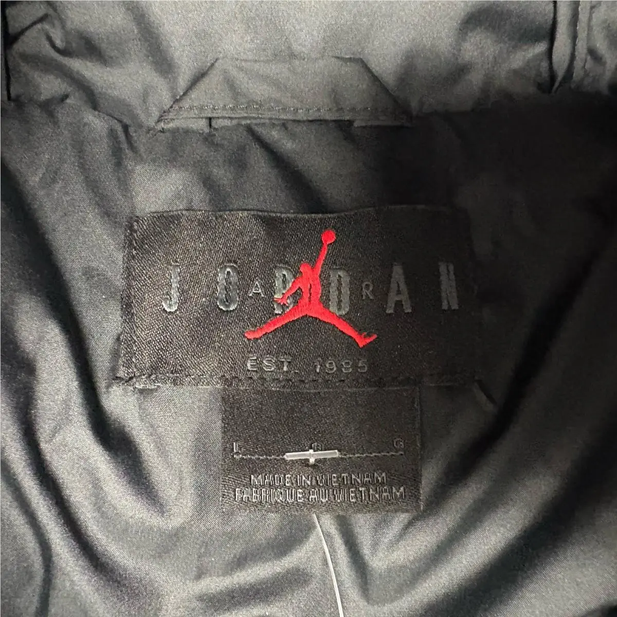 Nike clothing - Jordan Brooklyn Men`s Therma-FIT Puffer Jacket - Black (UPC: 198485206748) 2