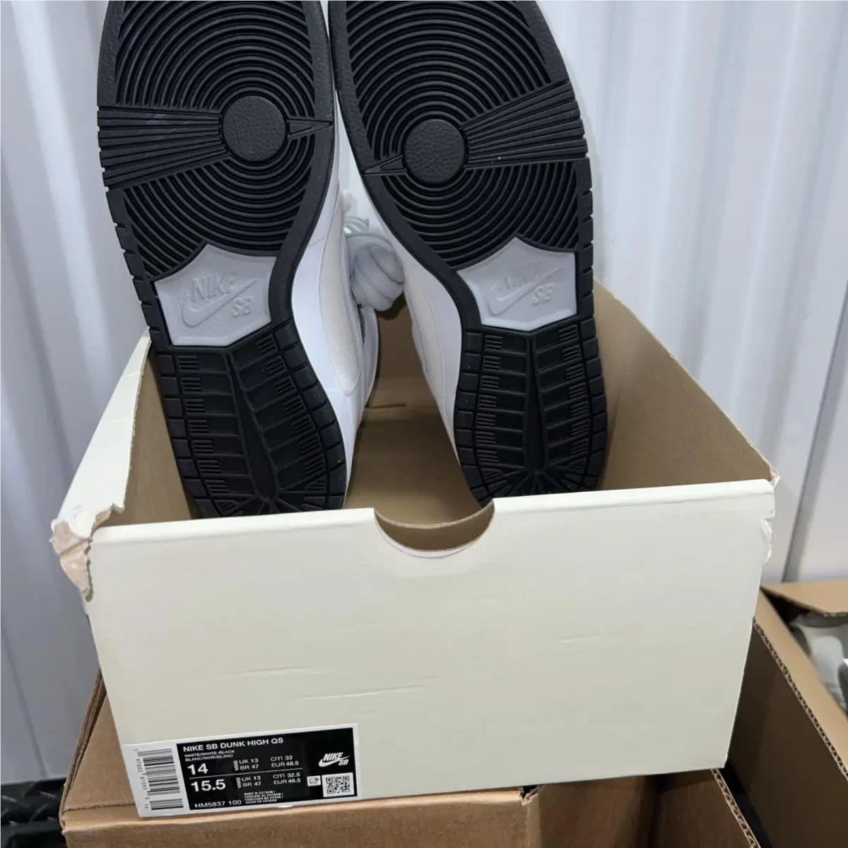 Nike shoes - Nike Sb Dunk High - Dunk High - HM5837-100 - White 11