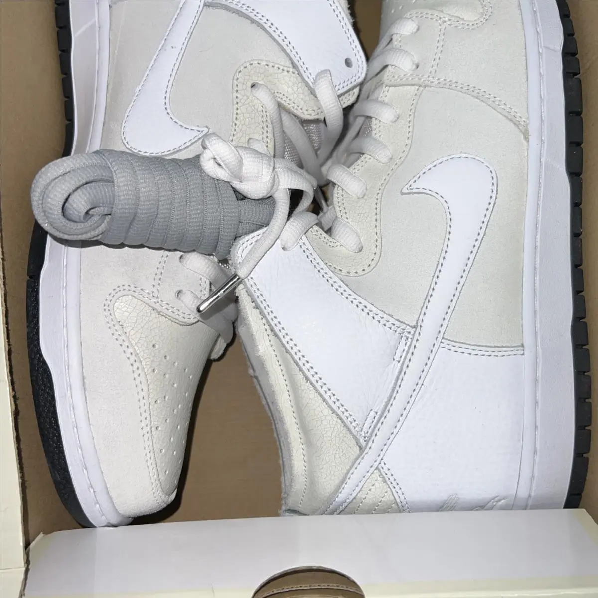 Nike shoes - Nike Sb Dunk High - Dunk High - HM5837-100 - White 13